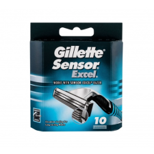 Gillette Sensor Excel borotvabetét 10 db férfiaknak pótfej, penge