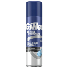Gillette Series Cleansing With Charcoal borotvagél 200ml borotvahab, borotvaszappan