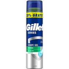 Gillette Series nyugtató borotvagél Aloe Verával 240 ml borotvahab, borotvaszappan