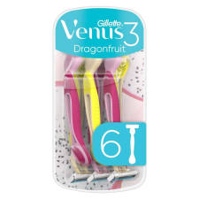 Gillette Venus 3 Dragonfruit női Borotva 6db eldobható borotva