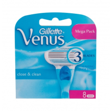 Gillette Venus Close & Clean villanyborotva 8 db nőknek borotvapenge