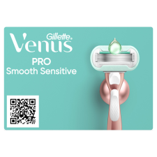 Gillette Venus Pro Smooth Sensitive női borotva 6 db borotvabetéttel eldobható borotva