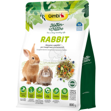  Gimbi Mother Nature Rabbit - állateledel nyulak számára 800 g rágcsáló eledel