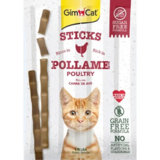 Gimborn Gimcat GimCat Sticks baromfi 4 x 5 g jutalomfalat macskáknak