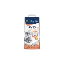 GimCat Gimpet Biokats Bianco Fresh Mandarin és Vanília - csomósodó macskaalom (5kg) macskaalom