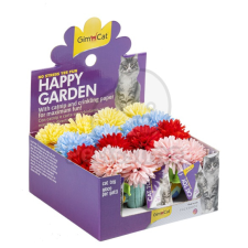  GimCat Happy Garden macskajáték - plüss kaktuszok és virágok 1 db játék macskáknak