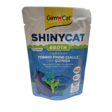  GimCat Shinycat nedves eledel macskáknak - tonhal, kinoa 70 g macskaeledel