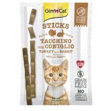  GimCat Sticks pulyka és nyúl 4 db jutalomfalat macskáknak