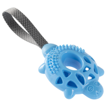  GimDog játék gumiteknős fogóval 1 db - kék játék kutyáknak