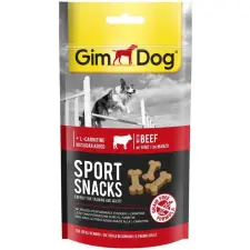  GimDog Sportsnacks marhás 60g jutalomfalat kutyáknak