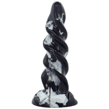  Gimli - prémium fekete-fehér anális dugó 19 x 5,5 cm műpénisz, dildó