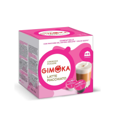 Gimoka Puro Aroma Latte Macchiato Dolce Gusto kompatibilis kávékapszula 8+8db kávé