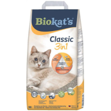 Gimpet Biokats Classic 3 in 1 - csomósodó macskaalom (10liter) macskaalom