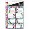 GIMSA Minnie füzetcímke matricával 16 db-os