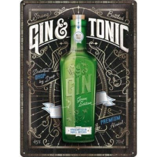  Gin &amp; Tonic Green Edition Fémtábla dekoráció