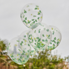 Ginger Ray Dzsungel konfetti léggömb csomag party kellék