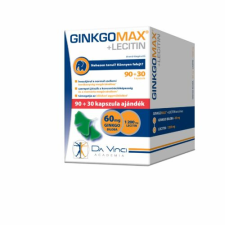  GinkgoMax + Bacopa + Lecitin lágyzselatin kapszula 120x gyógyhatású készítmény