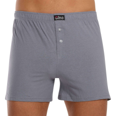  Gino Szürke  férfi klasszikus boxeralsó (75162) XL