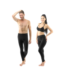  Gino varrat nélküli bambusz leggings fekete (95031) L női nadrág