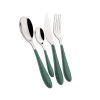  Gioia evőeszközkészlet, Casa Bugatti, 6 fő - GGCV-023F50, sötétzöld
