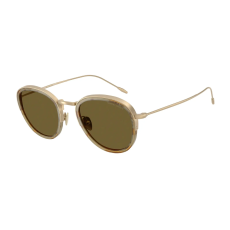Giorgio Armani AR6068 630073 Matte Pale Gold Dark Brown napszemüveg