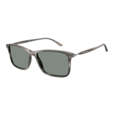 Giorgio Armani AR8218 616611 Matte Striped Grey Grey napszemüveg napszemüveg