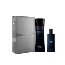 Giorgio Armani Black Code Ajándékszett, Eau de Toilette 75 ml + Eau de Toilette 15 ml, férfi kozmetikai ajándékcsomag