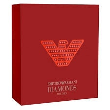 Giorgio Armani Diamonds for Men Ajándékszett, Eau de Toilette 75ml + After Shave Balm 50ml + SG 50ml, férfi kozmetikai ajándékcsomag