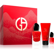 Giorgio Armani Sí Passione EdP Set 107 ml kozmetikai ajándékcsomag