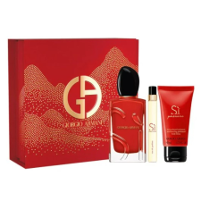 Giorgio Armani Si Passione, SET: edp 100ml + edp 10ml + Testápoló 50ml kozmetikai ajándékcsomag