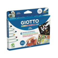 Giotto Dekorfilc GIOTTO 6db-os készlet filctoll, marker