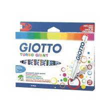 Giotto Filctoll GIOTTO Turbo Giant vastag 7,5mm akasztható 12db-os készlet filctoll, marker
