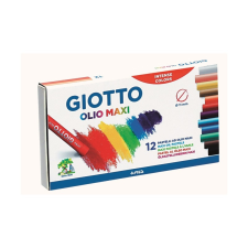 Giotto Olajpasztell kréta GIOTTO Olio Maxi 11mm 12db/ készlet pasztellkréta