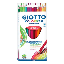 Giotto Színes ceruza giotto colors 3.0 aquarell háromszöglet&#369; 24 db/készlet 2772 00 színes ceruza