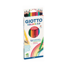Giotto Színes ceruza GIOTTO Colors 3.0 hatszögletű 12 db/készlet színes ceruza