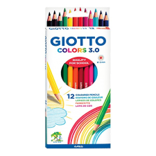 Giotto Színes ceruza giotto colors 3.0 hatszögletű 12 db/készlet 2766 00 színes ceruza