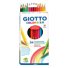 Giotto Színes ceruza GIOTTO Colors 3.0 hatszögletű 24 db/készlet színes ceruza