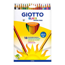 Giotto Színes ceruza giotto elios háromszögletű 18 darabos 277900 színes ceruza