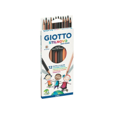 Giotto Színes ceruza GIOTTO Stilnovo hatszögletű 12 db/készlet bőr tónusú színek színes ceruza