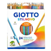Giotto Színes ceruza GIOTTO Stilnovo hatszögletű 24 db/készlet