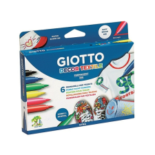 Giotto Textilmarker GIOTTO 6db-os készlet filctoll, marker