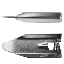 Gipszkarton tipli fém szárnyas 43x16 mm 1 db barkácsolás, csiszolás, rögzítés