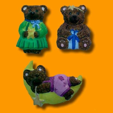 Gipszkiöntő maci forma (No.:600355) gipszkiöntő forma