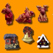  Gipszkiöntő szarvas (No.:600331) készségfejlesztő