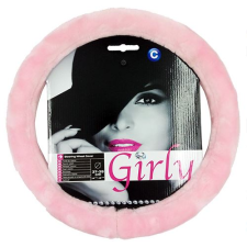 Girly Szőrös kormányvédő 37-39cm rózsaszín (302505059) (302505059) kormányvédő