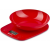 Girmi PS01 Vörös Pultonálló Kör Elektronikus konyhai mérleg