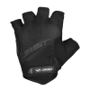 GIST D-GRIP GEL nyári rövid kerékpáros kesztyű fekete XXL (pár, kártyán, tépőzárral) GIST Bicikli alkatrészek Kerékpáros ruházat Kerékpáros kesztyűk
