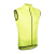 GIST Windbreaker kerékpáros mellény fluo sárga, ujjatlan, S méret (5258) GIST Sisakok és ruházat Kabátok