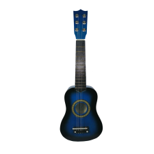 Gitár gyerekeknek, klasszikus, fa, Junior Blue, 54 cm929 játékhangszer