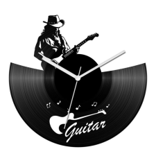  Gitáros bakelit óra falióra